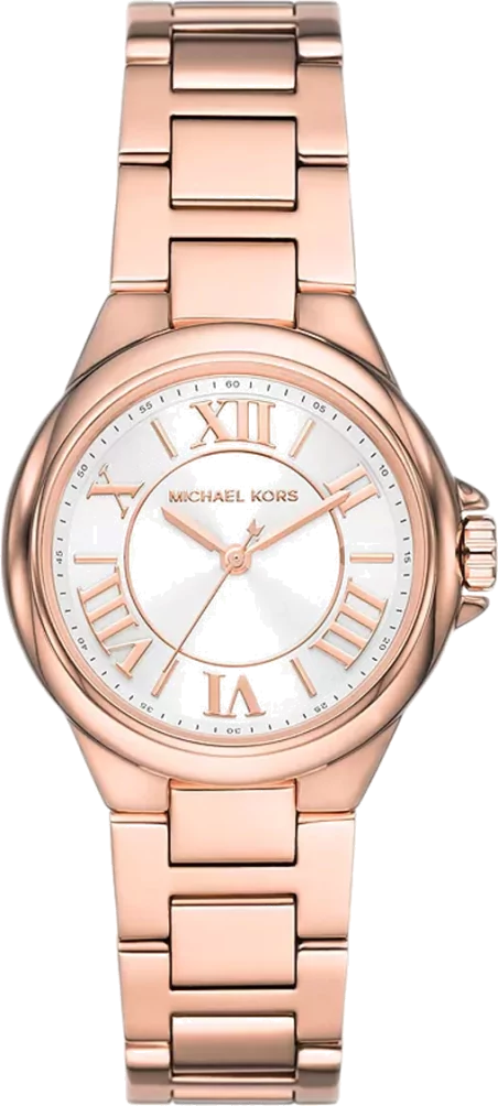 Michael Kors Camille Quartz White Dial Rose Gold Steel Strap  display picture 1