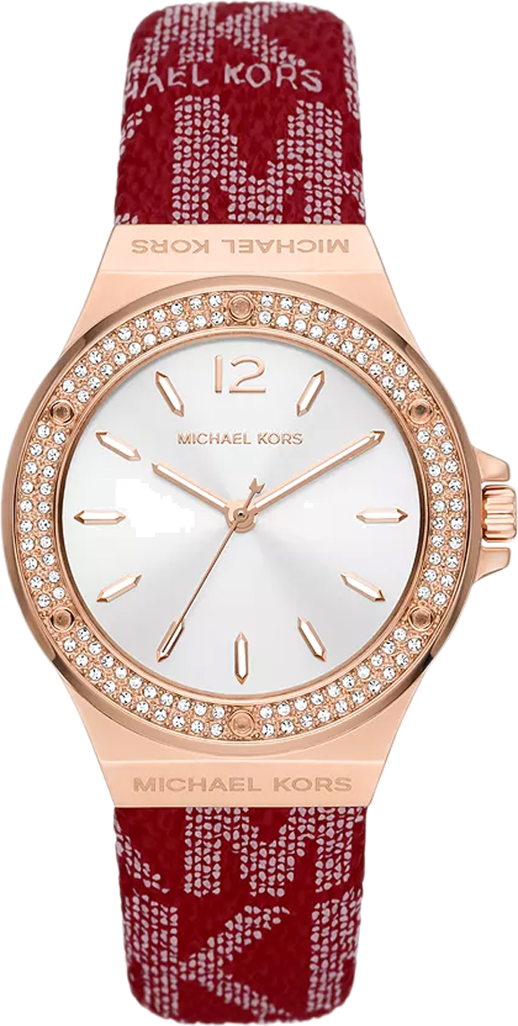 Michael Kors Lake Red Leather Band Watch Michael Kors | Accessories | Michael Kors Lake Red Leather  main image 4