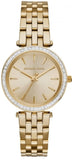 Michael Kors Darci Gold Dial Gold Steel Strap Watch for Women - MK3365