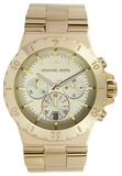 Michael Kors Dylan Gold Dial Gold Steel Strap Watch for Women - MK5313