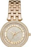 Michael Kors Darci Gold Dial Gold Steel Strap Watch for Women - MK3445