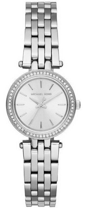 Michael Kors Darci Silver Dial Silver Steel Strap Watch for Women - MK3294