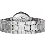 Movado 1881 Automatic Black Dial Silver Steel Strap Watch for Men - 606914