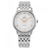 Omega De Ville Prestige Co Axial Silver Dial Silver Steel Strap Watch for Men - 424.10.40.20.02.004