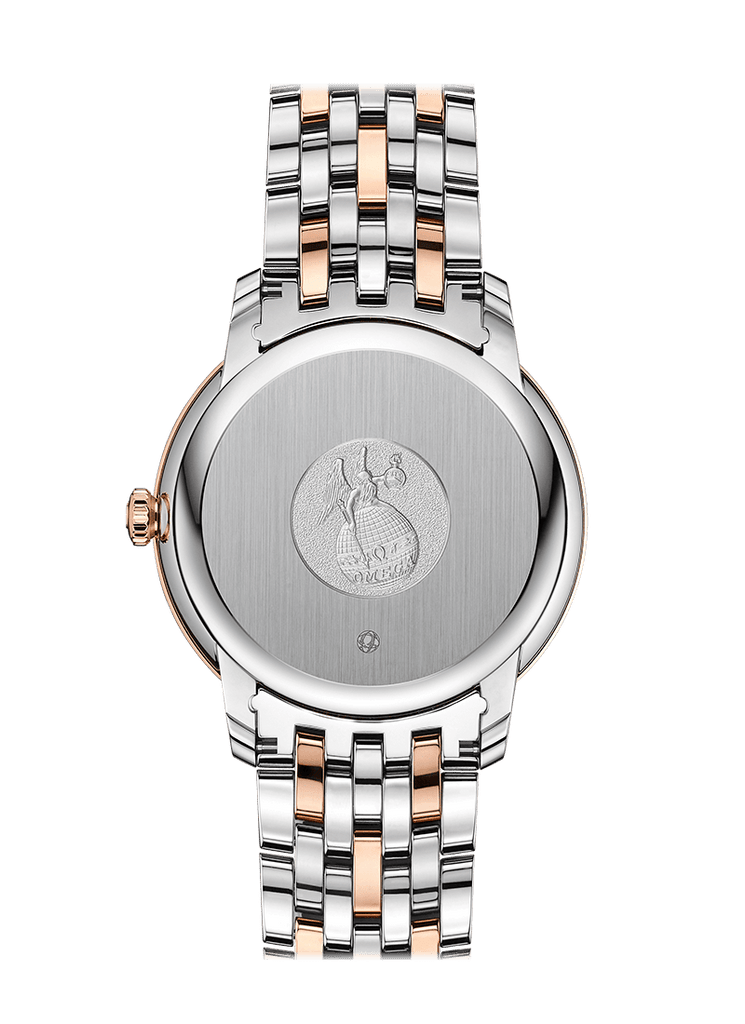 Omega De Ville Prestige Co Axial Silver Dial Silver Steel Strap Watch for Men - 424.10.40.20.02.004