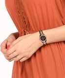 Fossil Stella Multifunction Brown Dial Two Tone Steel Strap Watch for Women - ES4079