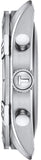 Tissot T Classic PR 100 Sport Chronograph Black Dial Silver Steel Strap Watch for Men - T101.617.11.051.00