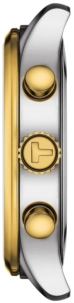 Tissot Chrono XL Classic Blue Dial Two Tone Steel Strap Watch for Men - T116.617.22.041.00