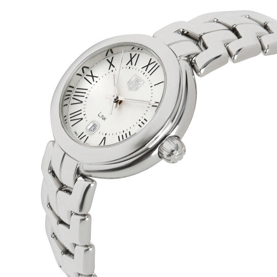 Tag Heuer Link Roman Numeral Silver Dial Silver Steel Strap Watch for Women - WAT1416.BA0954
