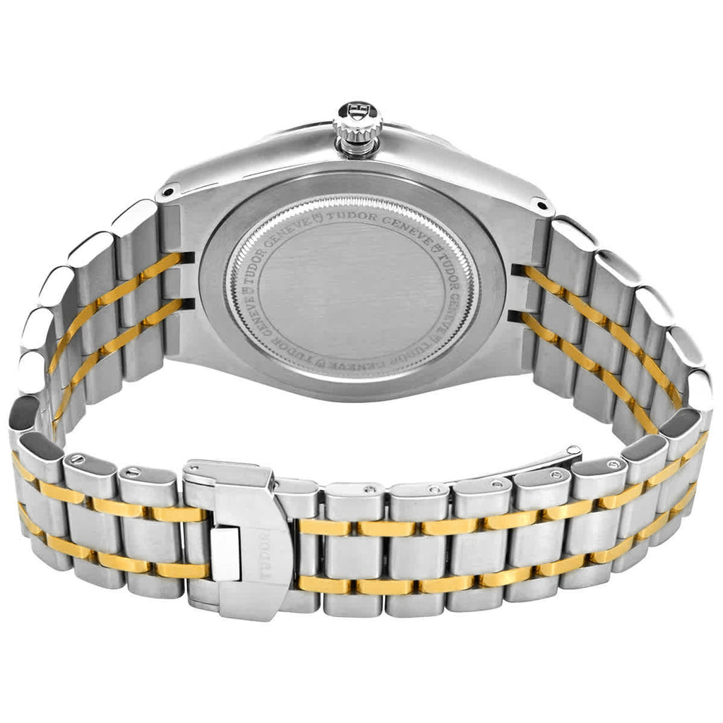 Tudor Royal Diamonds Automatic Grey Dial Two Tone Steel Strap Watch for Men - M28603-0002