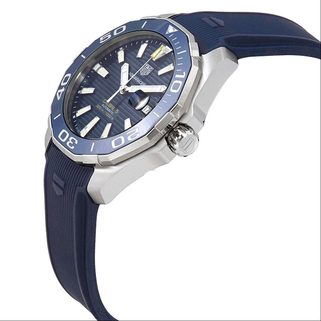 Tag Heuer Aquaracer Blue Dial Watch for Men - WAY201B.FT6150