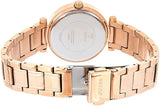 Guess Park Ave White Dial Rose Gold Steel Strap Watch for Women - W0767L3