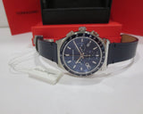 Salvatore Ferragamo 1927 Chrono Analog Blue Dial Blue Leather Strap Watch for Men - SFKZ00223