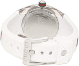 Gucci Sync Quartz White Dial White Rubber Strap Unisex Watch - YA137302