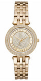 Michael Kors Darci Gold Dial Gold Steel Strap Watch for Women - MK3445
