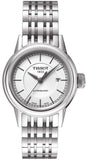 Tissot T Classic Carson Automatic White Dial Silver Steel Strap Watch For Women - T085.207.11.011.00