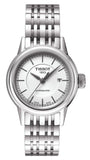 Tissot T Classic Carson Automatic White Dial Silver Steel Strap Watch For Women - T085.207.11.011.00