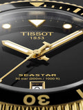 Tissot Seastar 1000 Black Dial Black Rubber Strap Watch For Men - T120.410.27.051.00