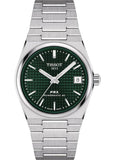Tissot PRX Powermatic 80 Green Dial Silver Steel Strap Watch for Men - T137.207.11.091.00
