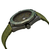 Tag Heuer Aquaracer Automatic Green Dial Khakhi Green Nylon Strap Watch for Men - WAY208E.FC8222