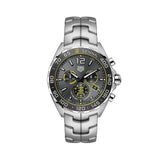 Tag Heuer Formula 1 Ayrton Senna Special Edition Grey Dial Silver Steel Strap Watch for Men - CAZ101AF.BA0637