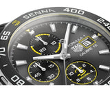 Tag Heuer Formula 1 Ayrton Senna Special Edition Grey Dial Silver Steel Strap Watch for Men - CAZ101AF.BA0637