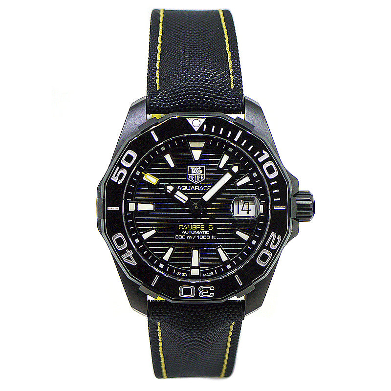 Tag Heuer Aquaracer Black Dial Watch for Men - WAY218A.FC6362