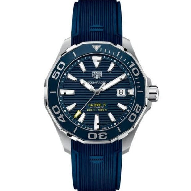 Tag Heuer Aquaracer Blue Dial Watch for Men - WAY201B.FT6150