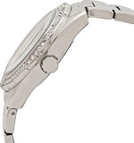 Guess Luna Diamonds Silver Dial Silver Steel Strap Watch for Women - W0729L1