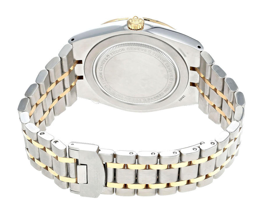 Tudor Royal Automatic Black Dial Two Tone Steel Strap Watch for Men - M28603-0003