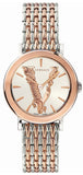 Versace Virtus Quartz White Dial Two Tone Steel Strap Watch for Women - VEHC00519