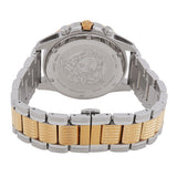 Versace Greca Action Chronograph Quartz Silver Dial Two Tone Steel Strap Watch for Men - VE3J00522