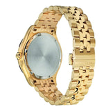 Versace Hellenyium Analog White Dial Gold Steel Strap Watch for Men - VEVK00720