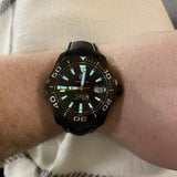 Tag Heuer Aquaracer Black Dial Watch for Men - WAY218A.FC6362