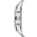 Hugo Boss Talent Blue Dial Silver Steel Strap Watch for Men - 1513582