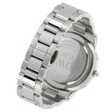 Daniel Wellington Iconic White Dial Silver Steel Strap Watch For Men - DW00100341