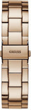 Guess G-Twist Rose Gold Dial Rose Gold Steel Strap Watch for Women - W1082L3