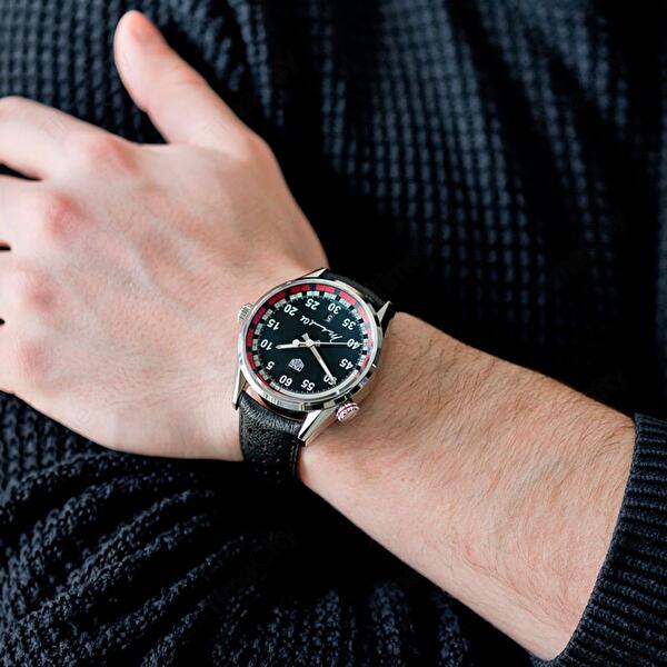 Tag Heuer Carrera Muhammad Ali Black Dial Watch for Men - WAR2A11.FC6337