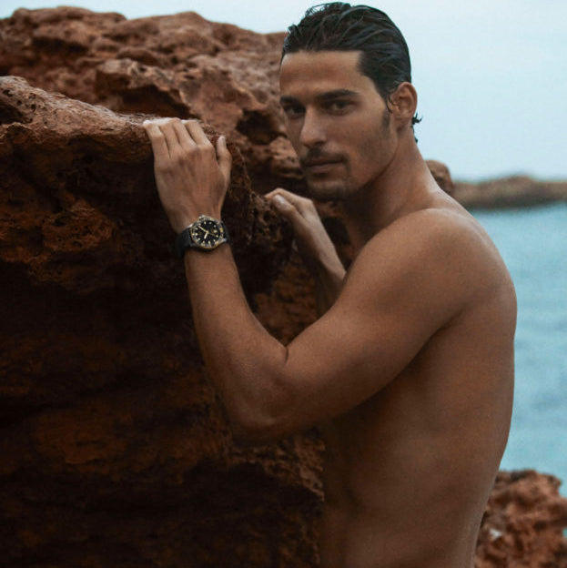 Tissot Seastar 1000 Black Dial Black Rubber Strap Watch For Men - T120.410.27.051.00