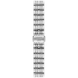 Tissot T Classic Carson Automatic White Dial Silver Steel Strap Watch For Women - T085.207.11.011.00