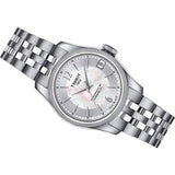Tissot Ballade Powermatic 80 Automatic Mother of Pearl Dial Silver Steel Strap Watch For Women - T108.208.11.117.00