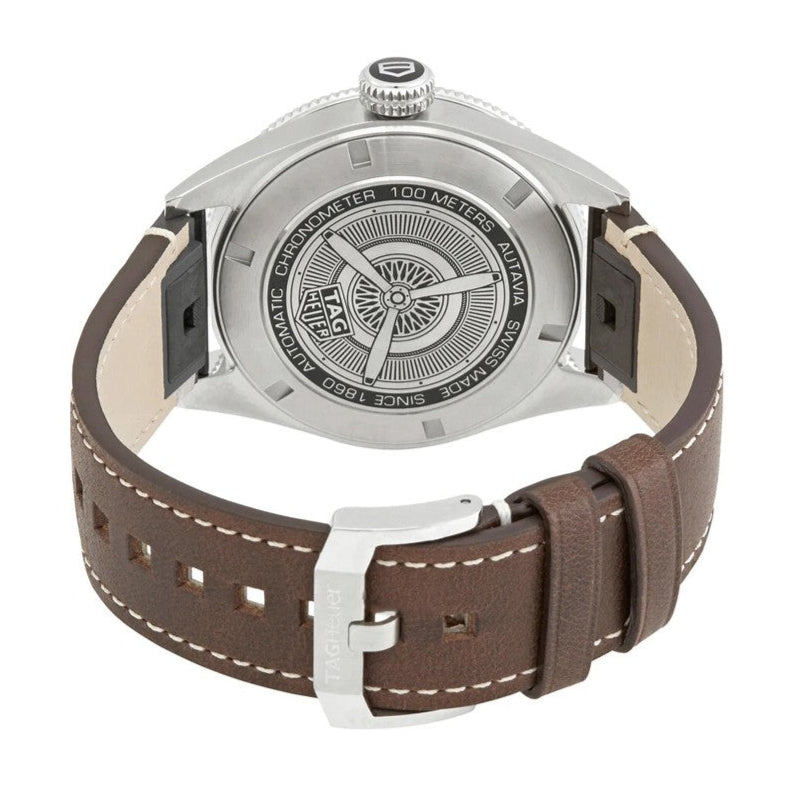 Tag Heuer Autavia Automatic Grey Dial Watch for Men - WBE5114.FC8266