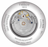 Tissot T Classic Chemin Des Tourelles Chronometer Black Dial Silver Steel Strap Watch For Men - T099.408.11.058.00