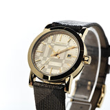 Burberry The City Silver Dial Multicolored Leather Strap Watch for Women - BU1873