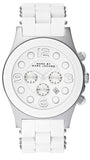 Marc Jacobs Pelly White Dial White Silicone Strap Watch for Women - MBM2565