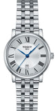 Tissot Carson Premium Lady Silver Dial Silver Steel Strap Watch For Women - T122.210.11.033.00