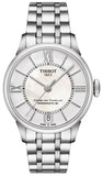 Tissot Chemin Des Tourelles Powermatic 80 Lady Silver Dial Silver Steel Strap Watch For Women - T099.207.11.118.00