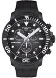 Tissot Seastar 1000 Chronograph Black Dial Black Rubber Strap Watch For Men - T120.417.37.051.02