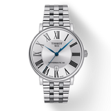 Tissot T Classic Carson Premium Powermatic 80 Silver Dial Silver Steel Strap Watch For Men - T122.407.11.033.00