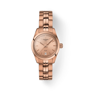 Tissot T Classic PR 100 Donna Rose Gold Lady Small Watch For Women - T101.010.33.451.00